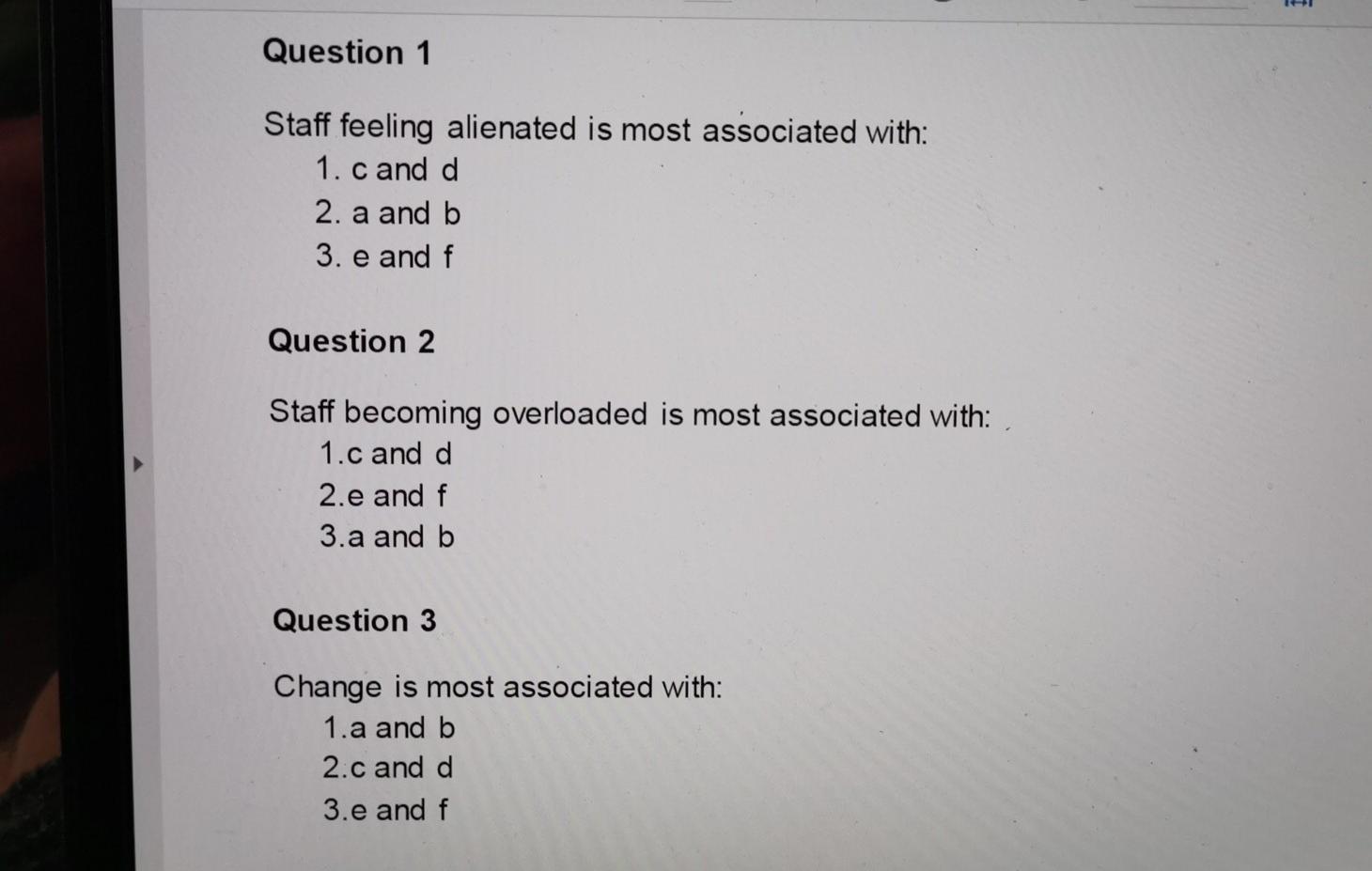 MULTIPLE-CHOICE QUESTIONS (10 marks) Answer the