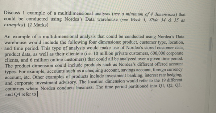 Case 2: Data Warehouse Gives Nordea Bank a Single