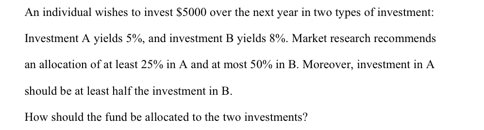 I dont want a computer solve or excel solve An