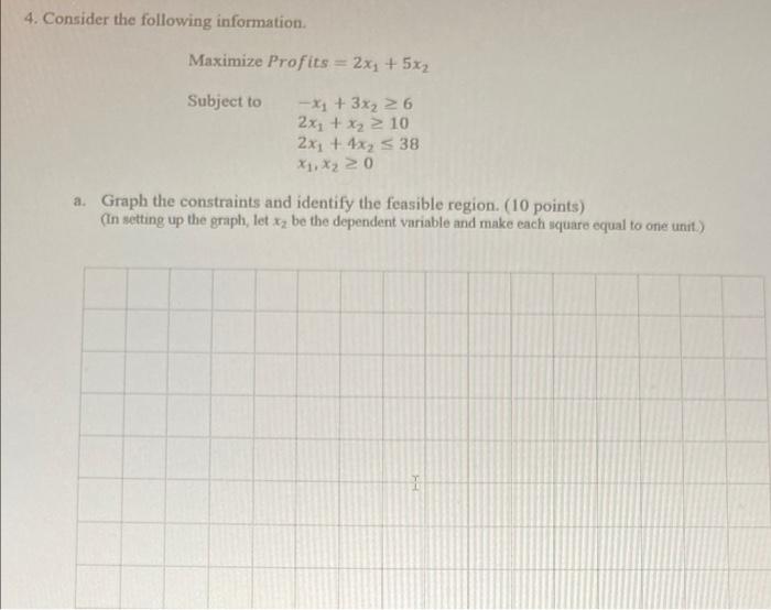 b. whats is the solution. 4. Consider the