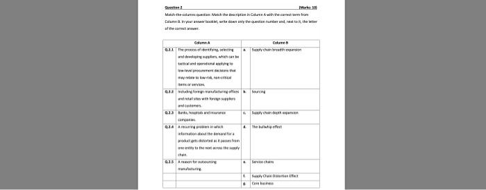 (Marks: 10) Question 3 State whether the