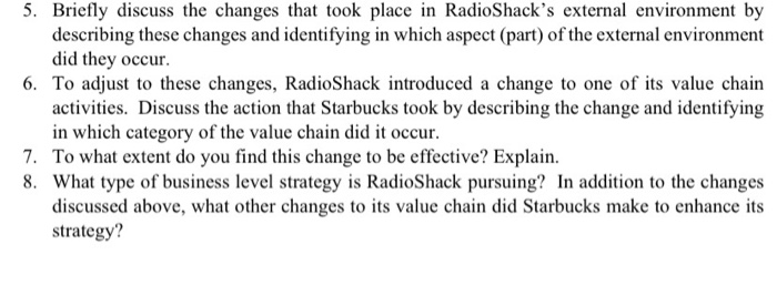 Based on the case study answer the following