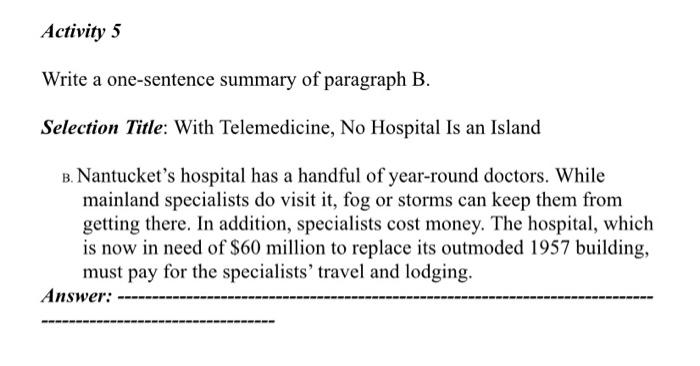 please answer me this in less than 1 hour.