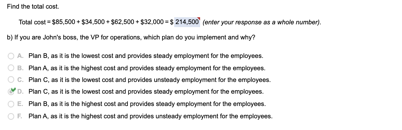The Data with a red triangle and a blue square