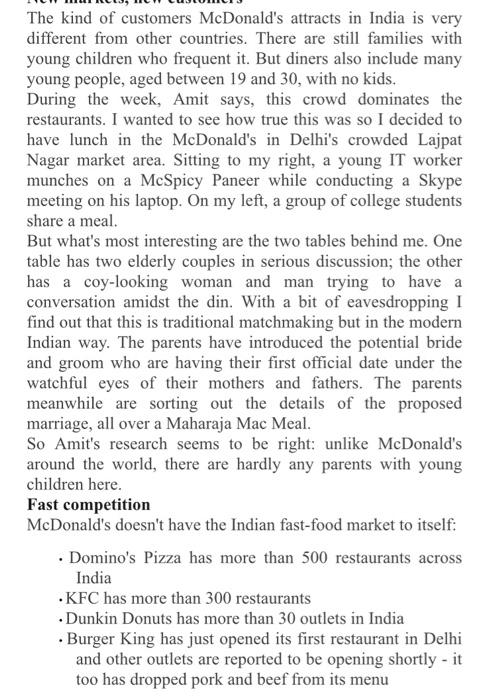 please answer ASAP A staunch vegetarian, Amit