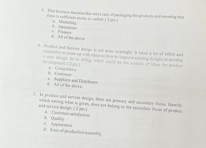 answers the multiple choices without explanation