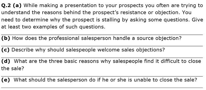 Q.2 (a) While making a presentation to your