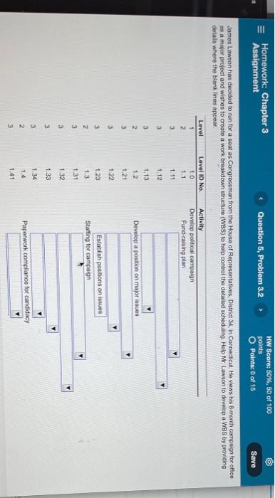 @ III Homework: Chapter 3 Assignment Question 5,