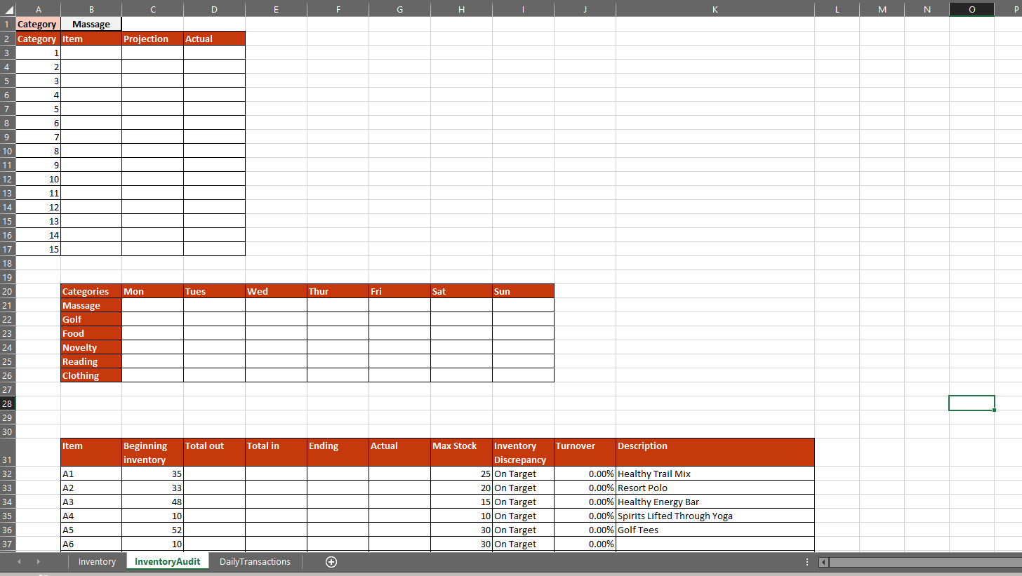 Please help with determining the below formulas: