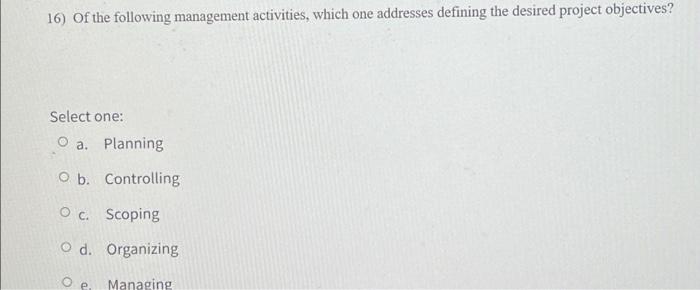 15) This step in the value methodology is when