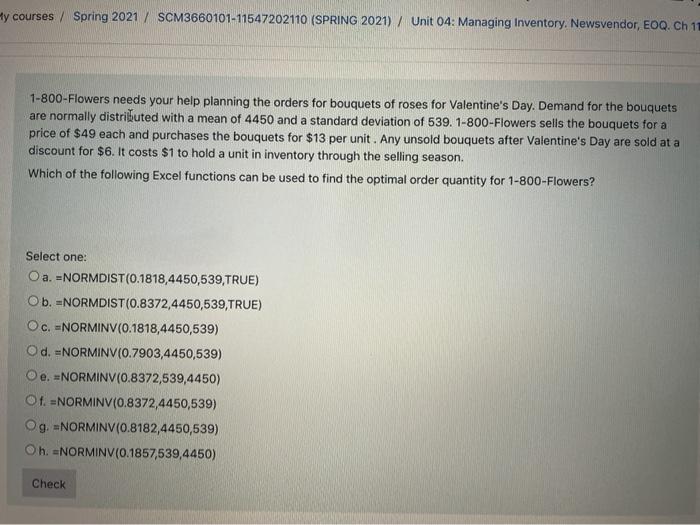 y courses / Spring 2021 / SCM3660101-11547202110