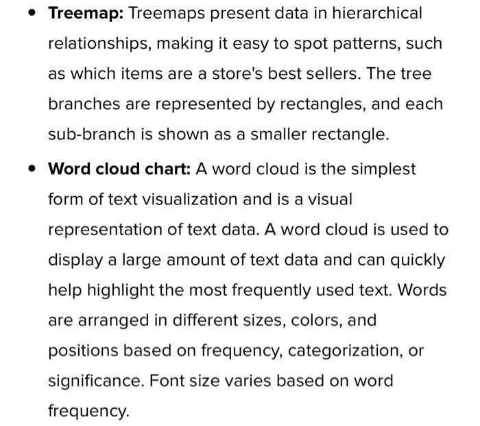UNIT CLOSING CASE ONE Data Visualization: