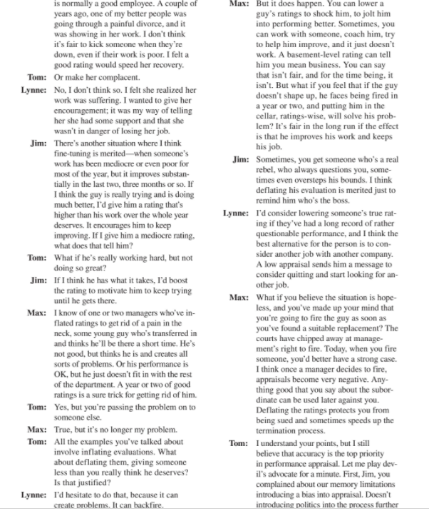 Read Case 7.1 on Page 187 of Organizational
