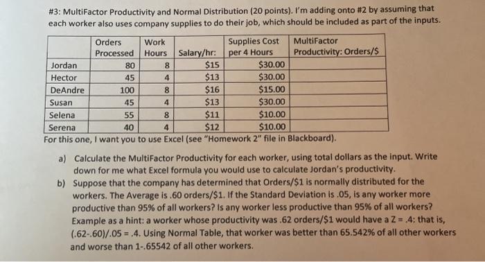 Problem #2: Let's return to our warehouse problem