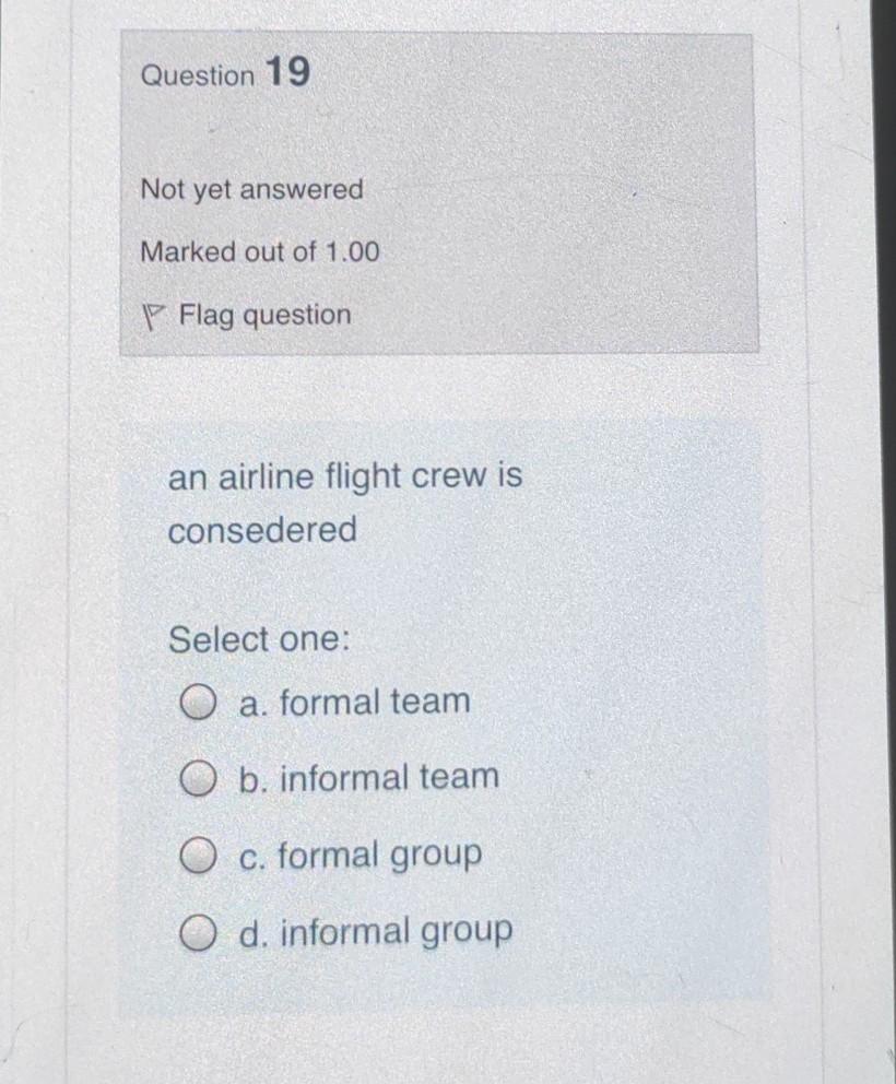 please I need the two questions Question 19 Not