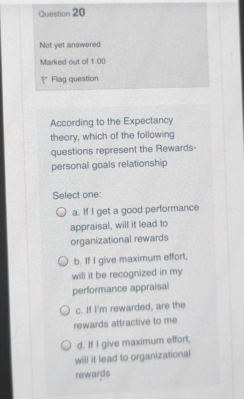 please I need the two questions Question 19 Not