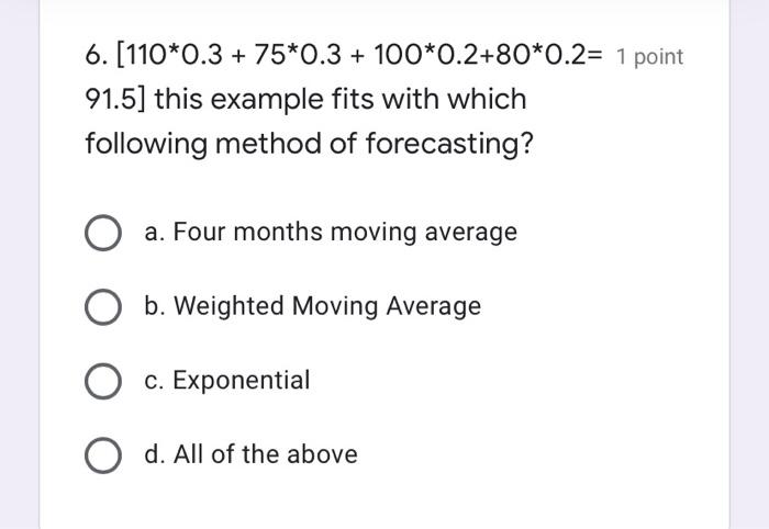 Just mark the answer . Don't need to explain.