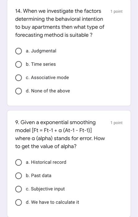 Just mark the answer . Don't need to explain.