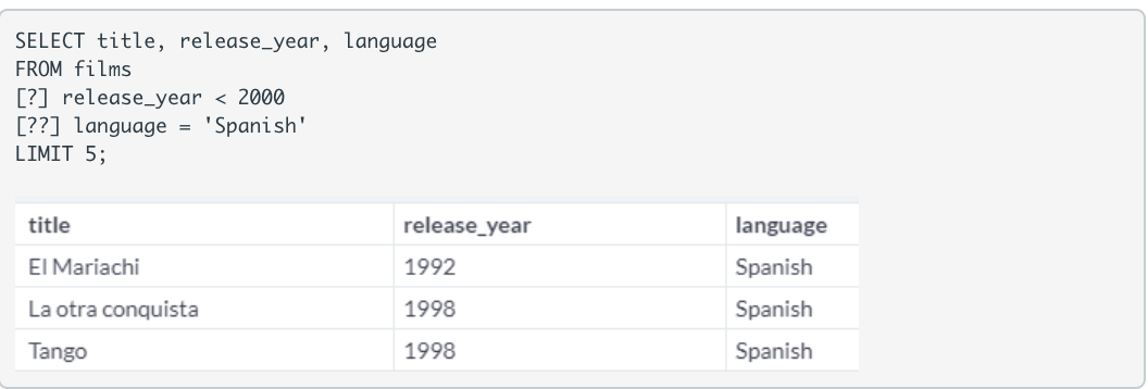 Question 1 1 pts Complete the code to return the
