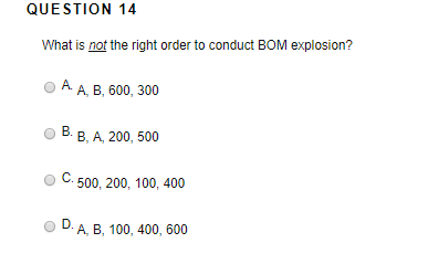 Multiple Choice, I will Thumbs Up the Answer