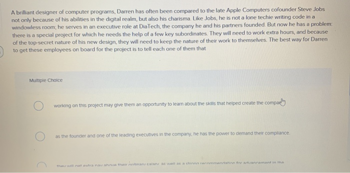 A brilliant designer of computer programs, Darren