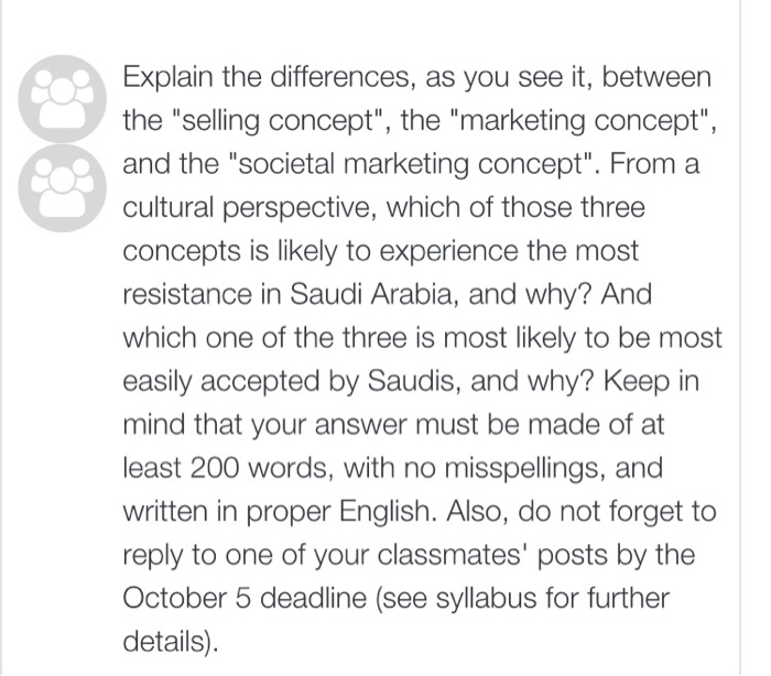 Explain the differences, as you see it, between