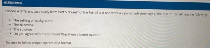 Case 2: Walmart the future is sustainability