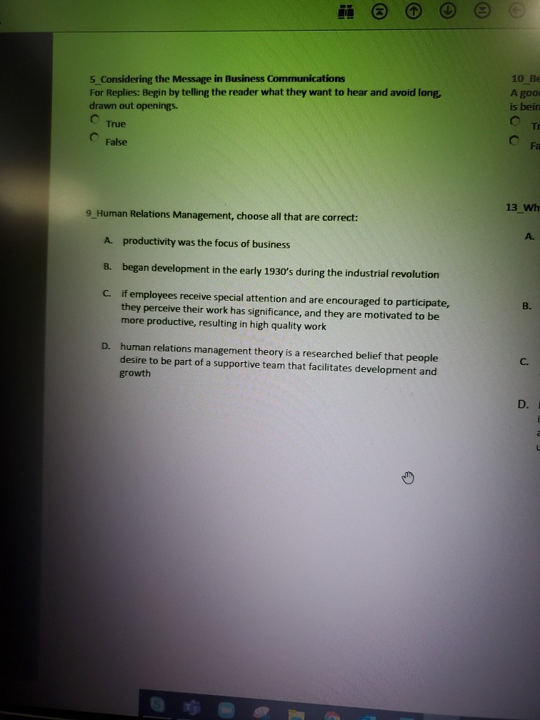 5_Considering the Message in Business