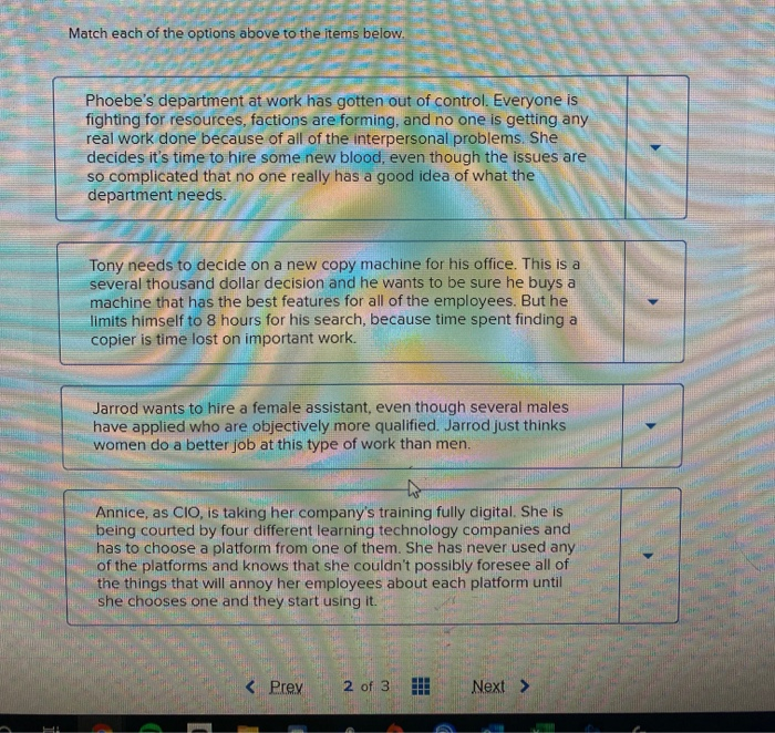 Hindrances to Decision Making Decision making can