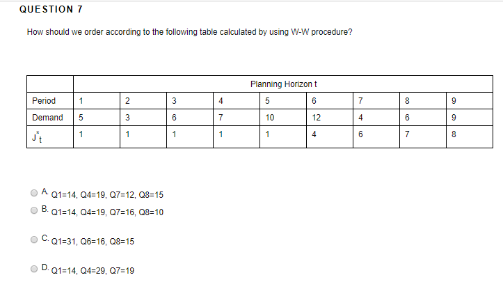 Multiple Choice, I will Thumbs Up the Answer