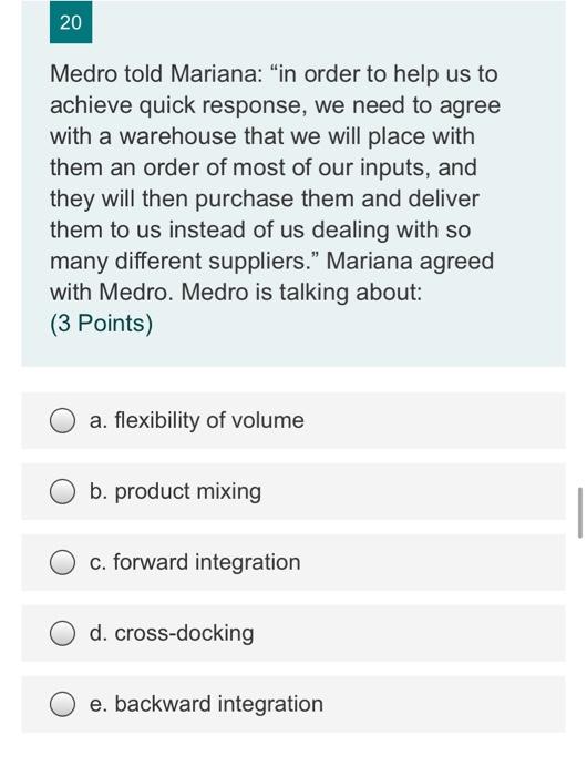 please answer all the questions !! 19 Medro &
