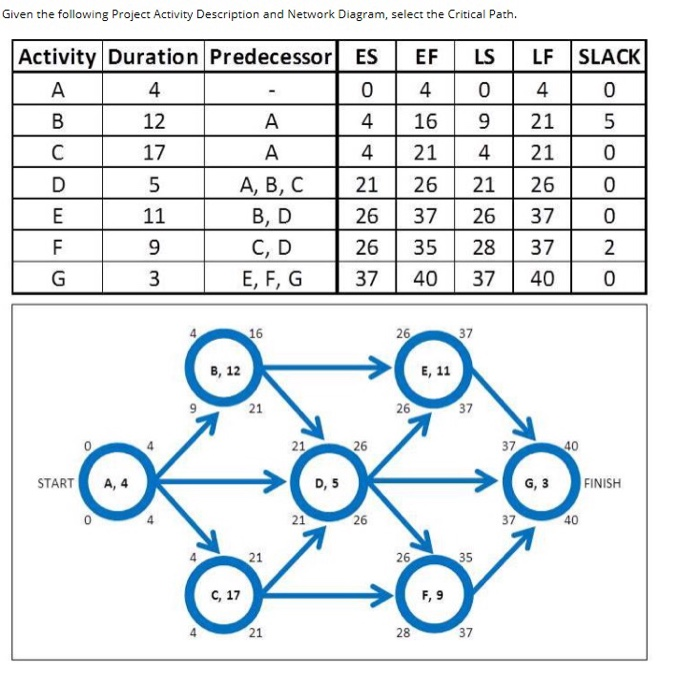 Given the following Project Activity Description