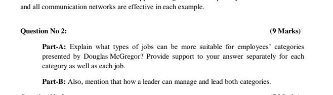 and all communication networks are effective in