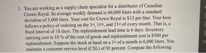 2. You realize that it would be better to compare