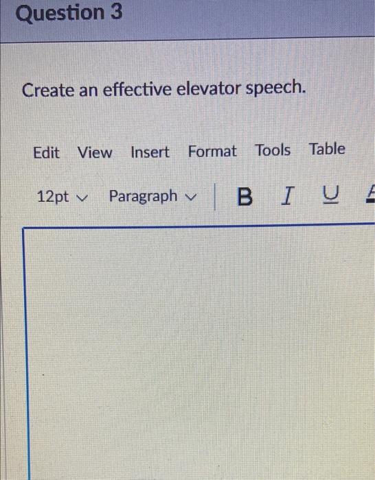 150 words Create an effective elevator speech