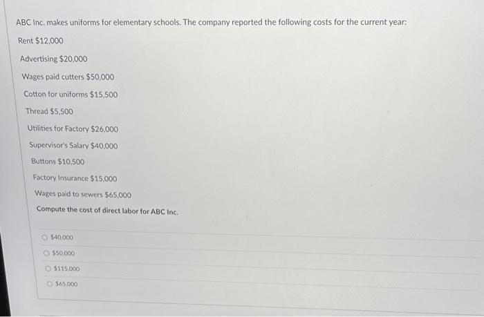 Please help ASAP IBC Inc. makes uniforms for