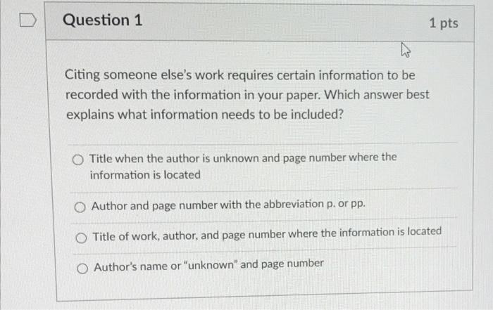 Using MLA, when is it okay not to use page