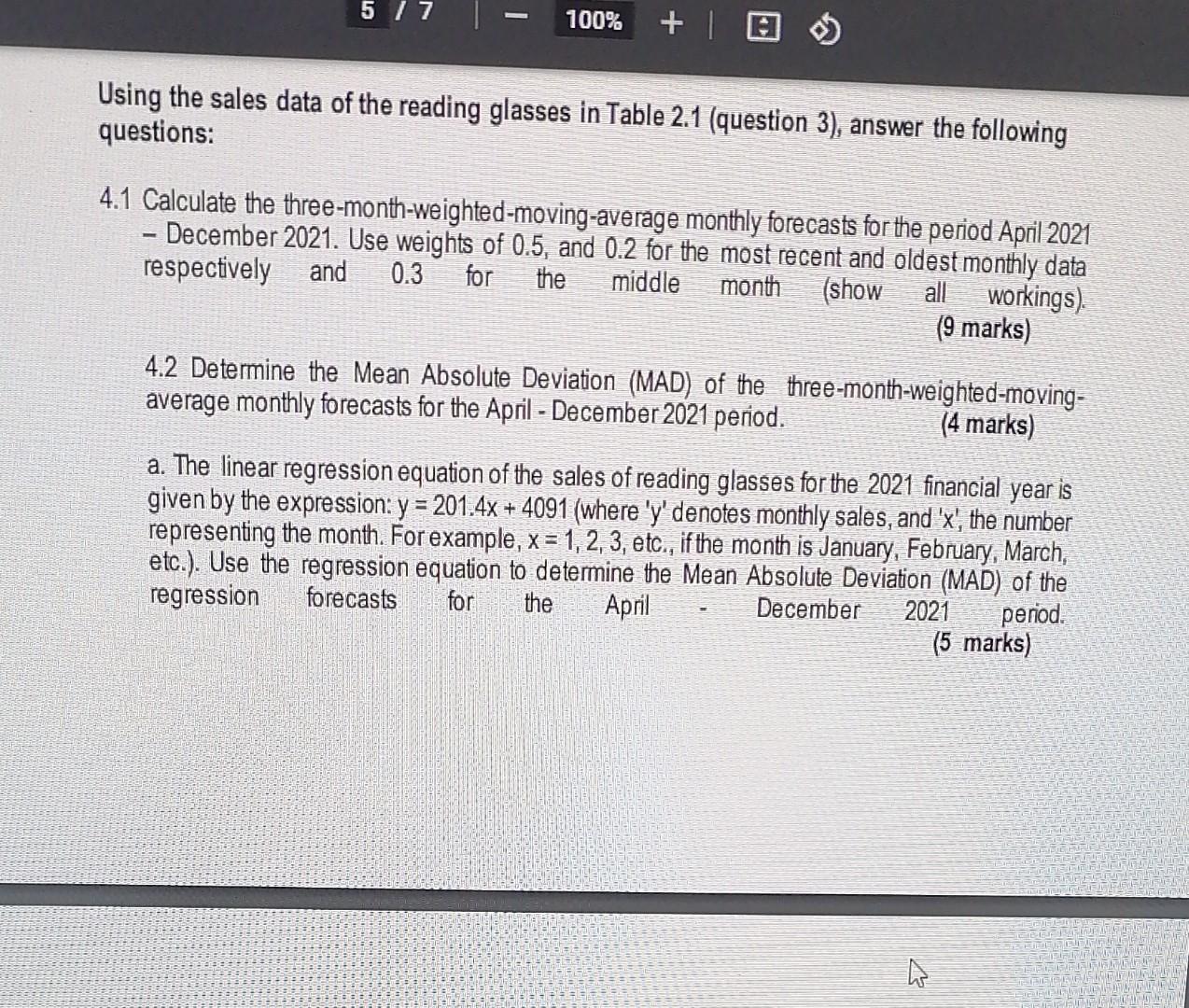 QUESTION 3 [60 marks] (20 marks) Study the