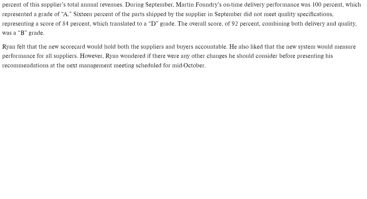 Case 13-2 Stern Aerospace 1. How much work do you