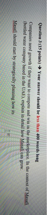 ok Question 3:(15 points) Your answer should be