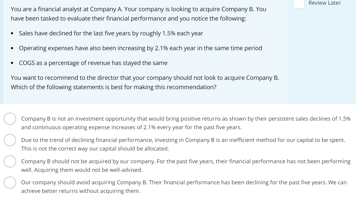 Prepping for exams, please answer all , thank