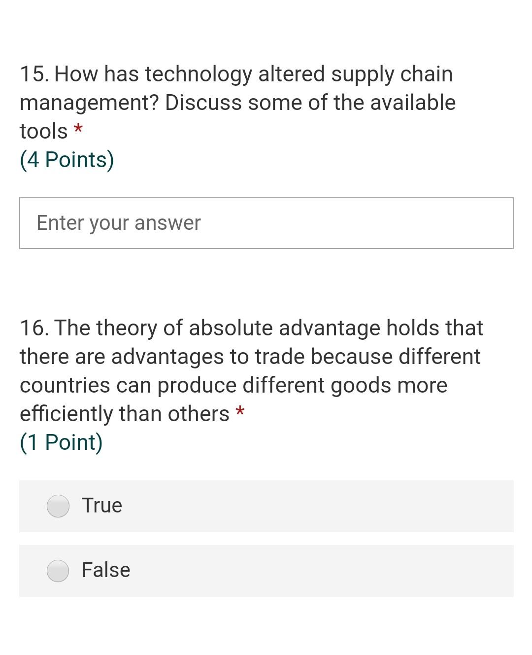 * Required 1. Do you want a bouns mark * (1