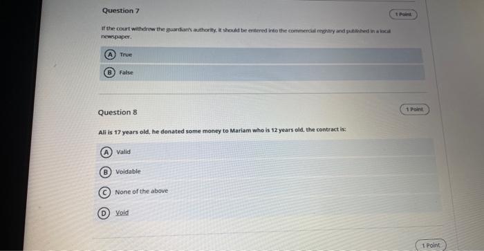 need the answers very fast without explain please