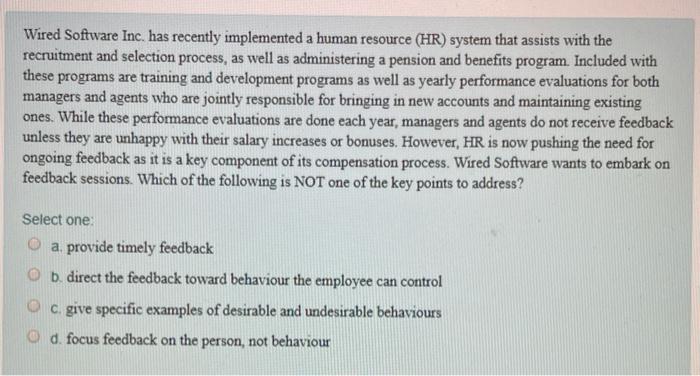 Wired Software Inc. has recently implemented a