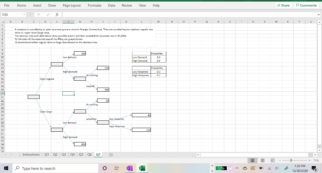 File Home Insert Draw Page Layout Formulas Data