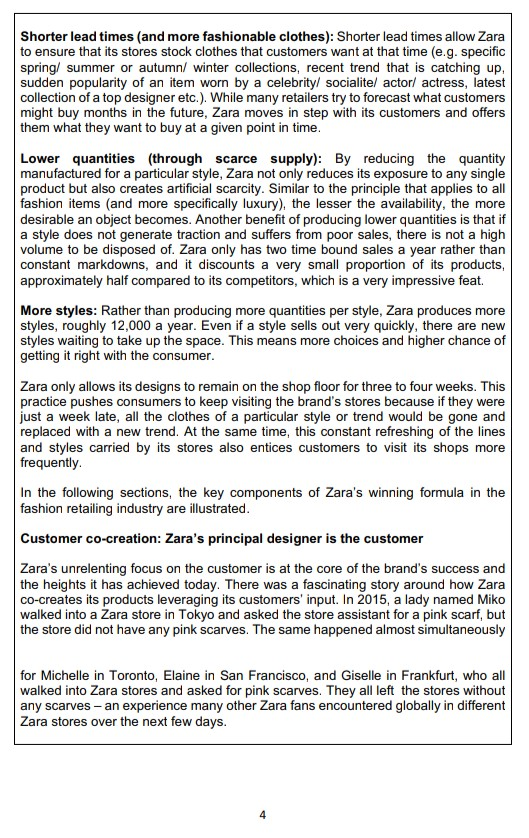 The Secret of Zara's Success: A Culture of