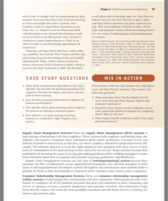 Please answer this Case. 52 Part One