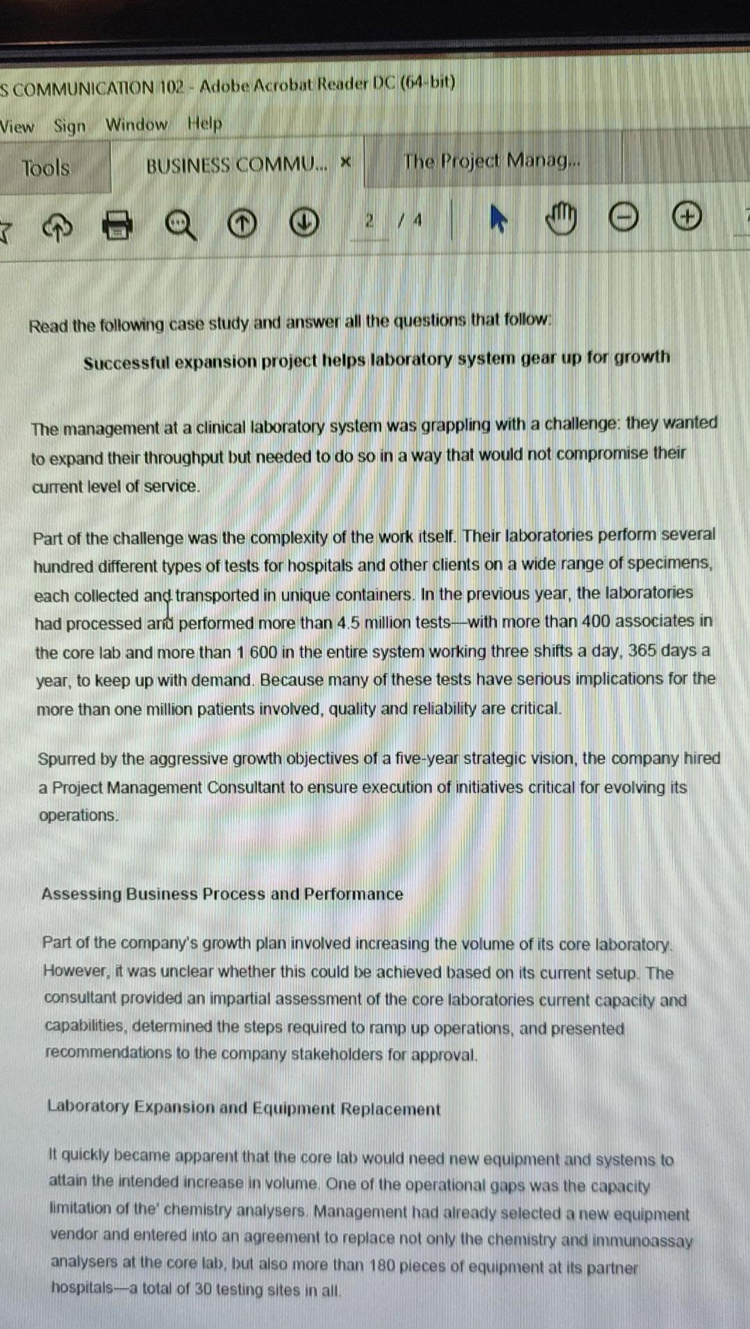 questions S COMMUNICATION 102 - Adobe Acrobat