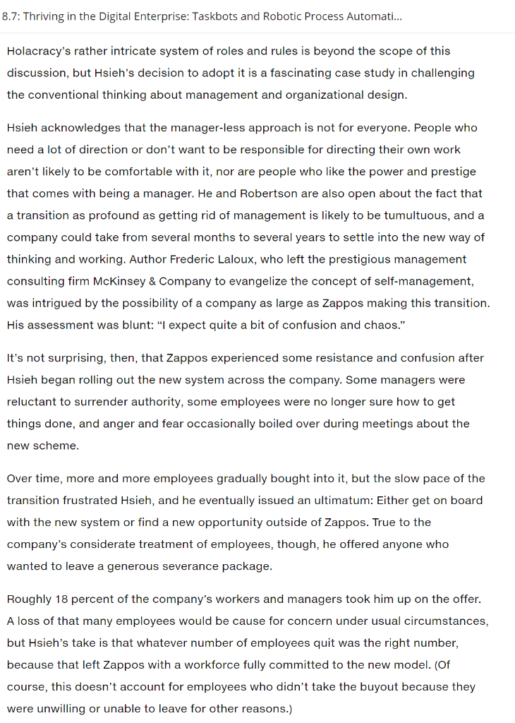 8.7: Thriving in the Digital Enterprise: Taskbots