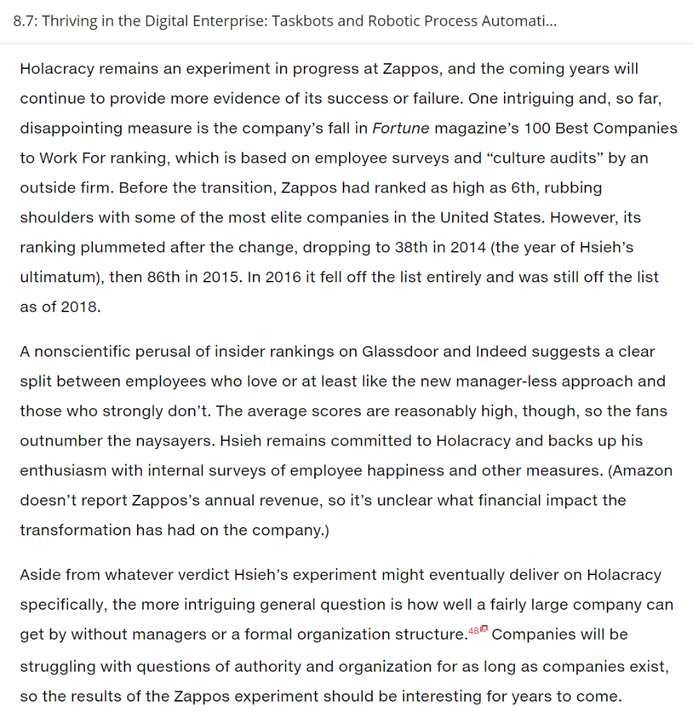 8.7: Thriving in the Digital Enterprise: Taskbots